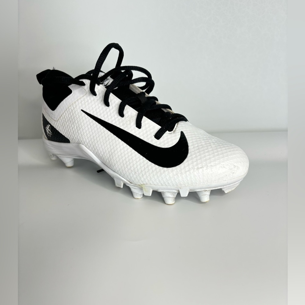 Nike Alpha Huarache 7 Varsity LAX Lacrosse Cleats White Black Men’s